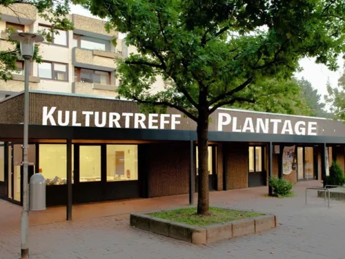 Außenansicht des neuen Standorts des Kulturtreff Plantage